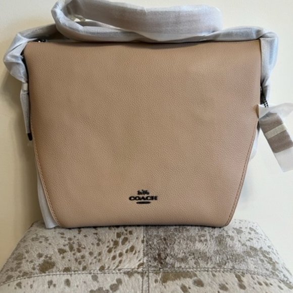 Coach New Messenger Crossbody bag, color Beige/Natural - Picture 1 of 8